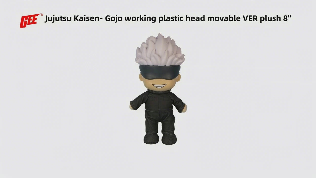 Jujutsu Kaisen - Satoru Gojo (Worker Outfit) Figurekey Plush 8" H