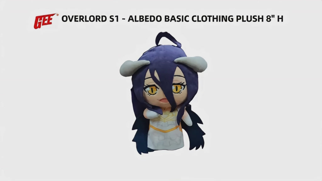 OVERLORD S1 - ALBEDO BASIC CLOTHING PLUSH 8" H