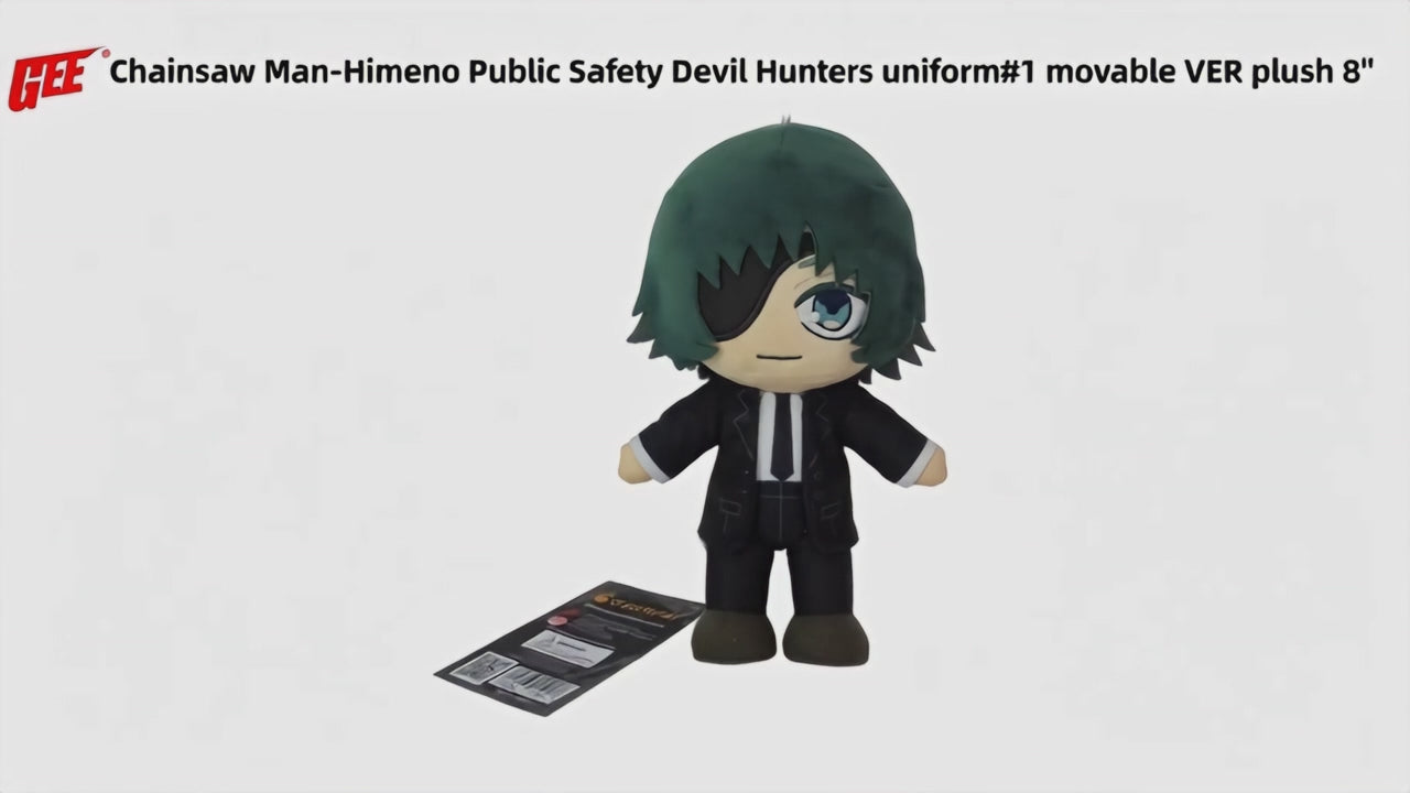 Chainsaw Man - Himeno Public Safety Devil Hunters Uniform #1 Movable Ver Plush 8"H