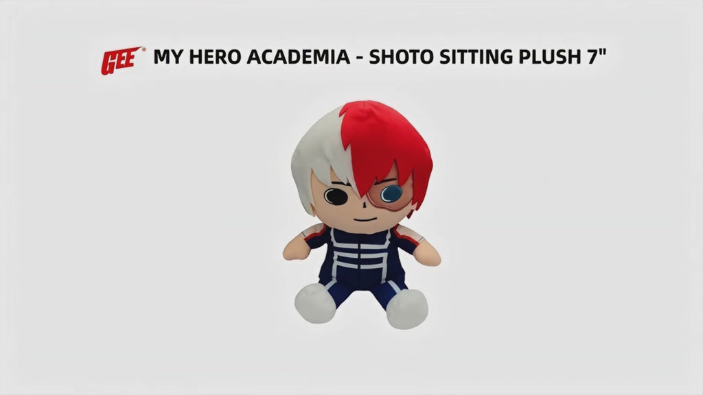 My Hero Academia - S2 Shoto Todoroki Sitting Plush 7"H