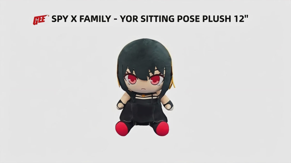 Spy X Family - Yor Forger Sitting Pose Plush 12" H