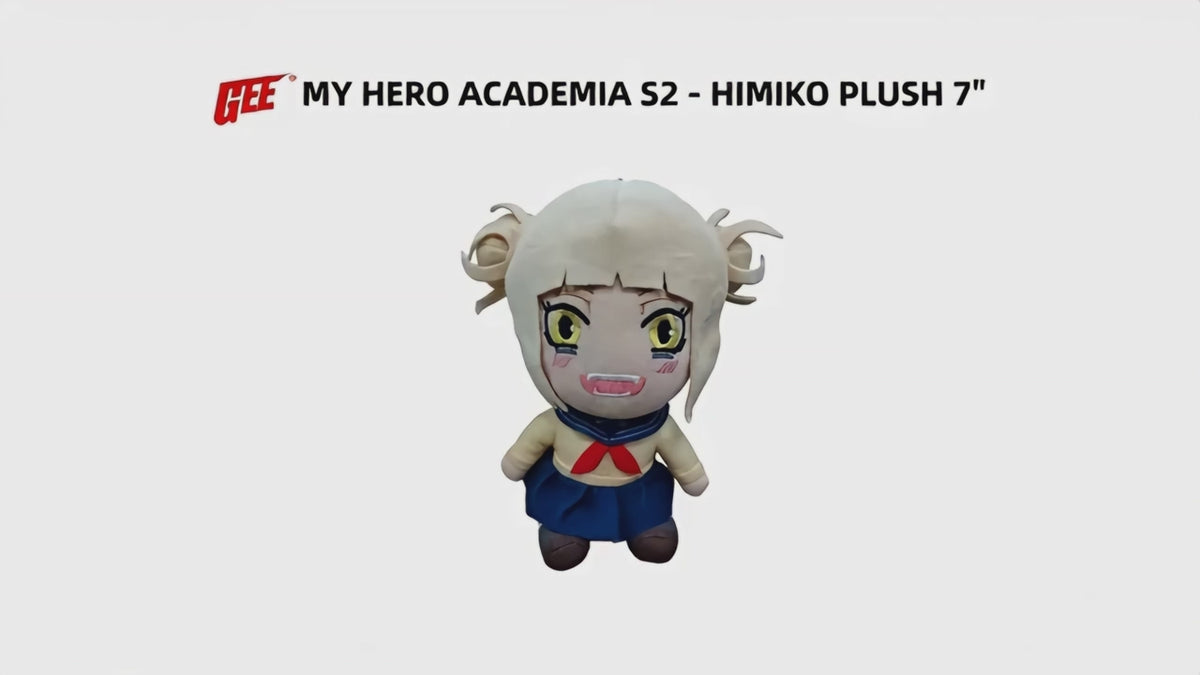 My Hero Academia S2 - Himiko Toga Sitting Plush 7"H
