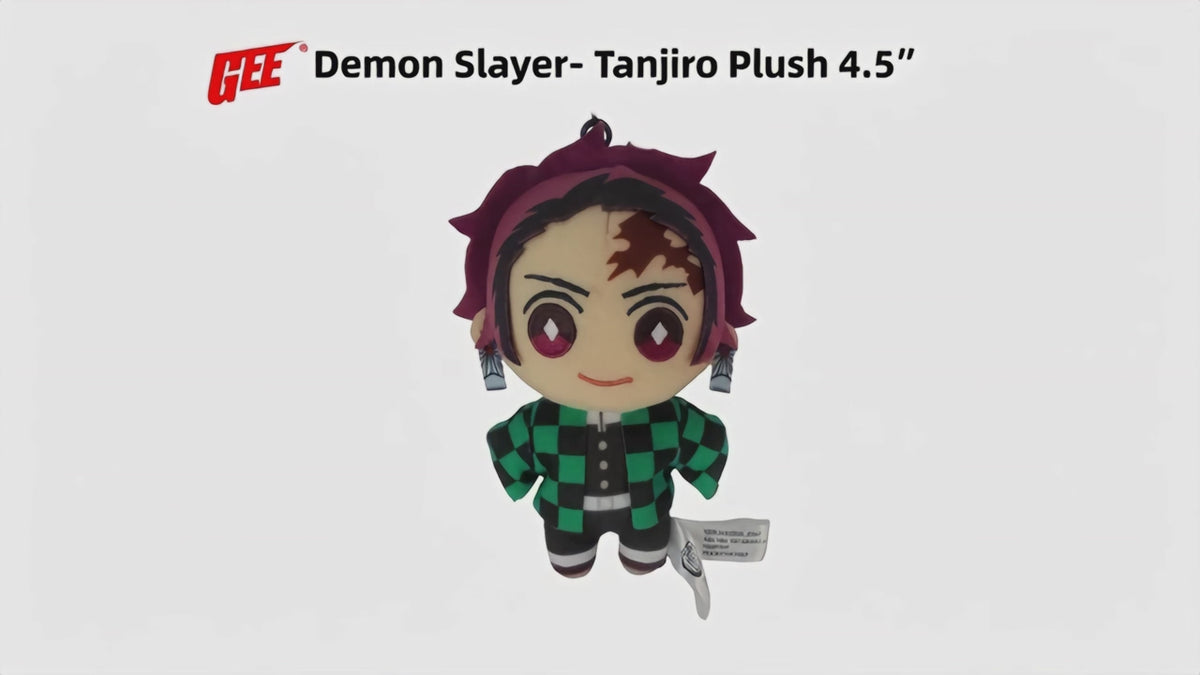 Demon Slayer - Tanjiro Kamado Mini Plush w/ Hook Clip 4.5in