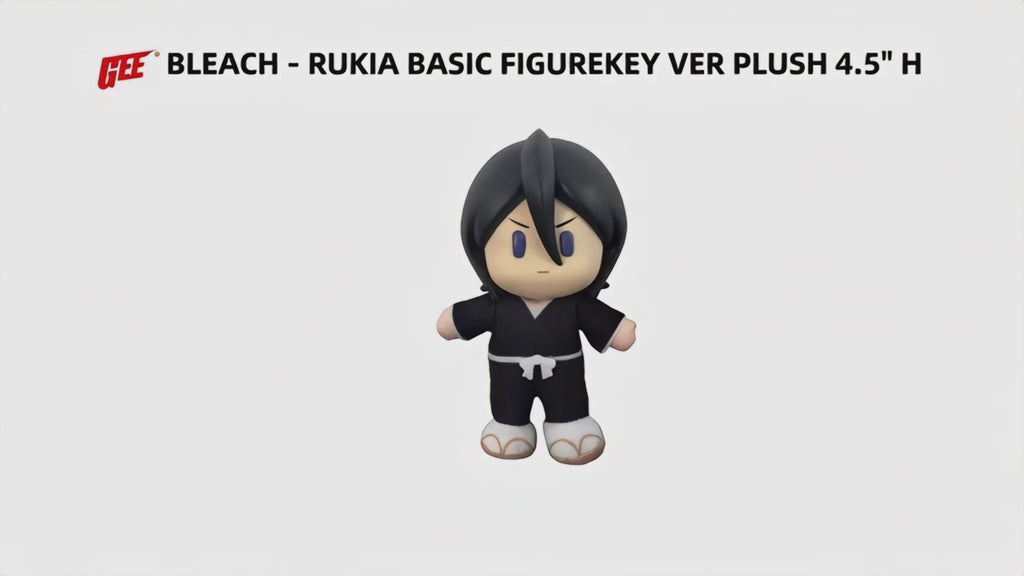 Bleach - Rukia Kuchiki (Shinegami) Figurekey Plush 4.5" H