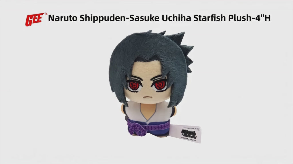 Naruto Shippuden - Sasuke Uchiha (Magenkyo Sharingan) Starfish Plush 4.5" H
