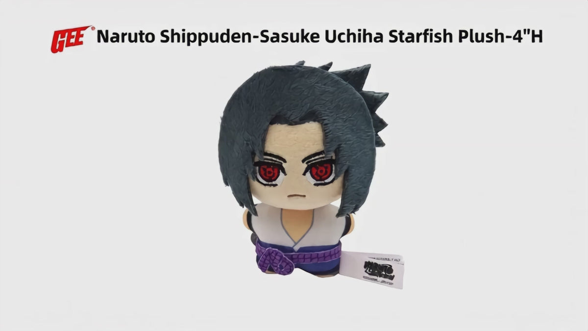 Naruto Shippuden - Sasuke Uchiha (Magenkyo Sharingan) Starfish Plush 4.5" H