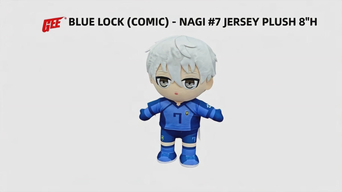 Blue Lock (Manga) - Seishiro Nagi #7 Jersey Plush 8"