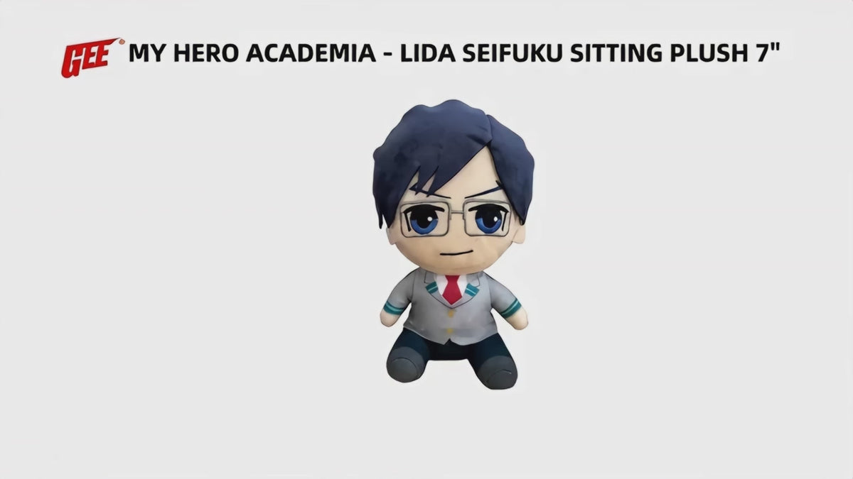 My Hero Academia S2 - Tenya Iida Seifuku Sitting Plush 7"