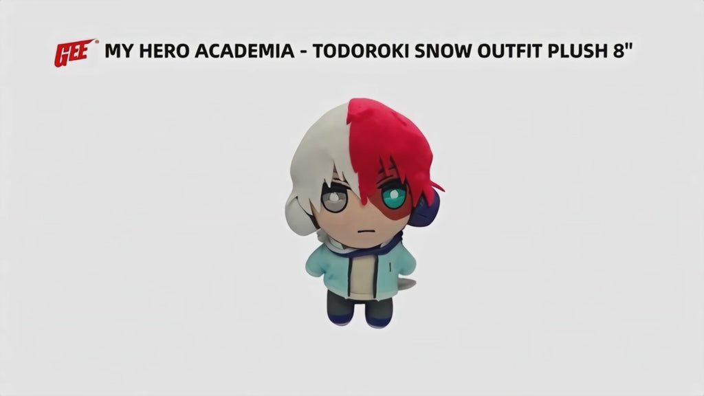 My Hero Academia - Shoto Todoroki Snow Outfits Plush 8"H