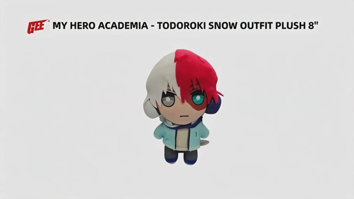 My Hero Academia - Shoto Todoroki Snow Outfits Plush 8"H