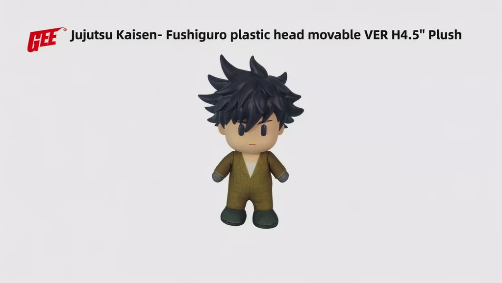 Jujutsu Kaisen - Megumi Fushiguro (Working) FigureKey Plush 4.5" H