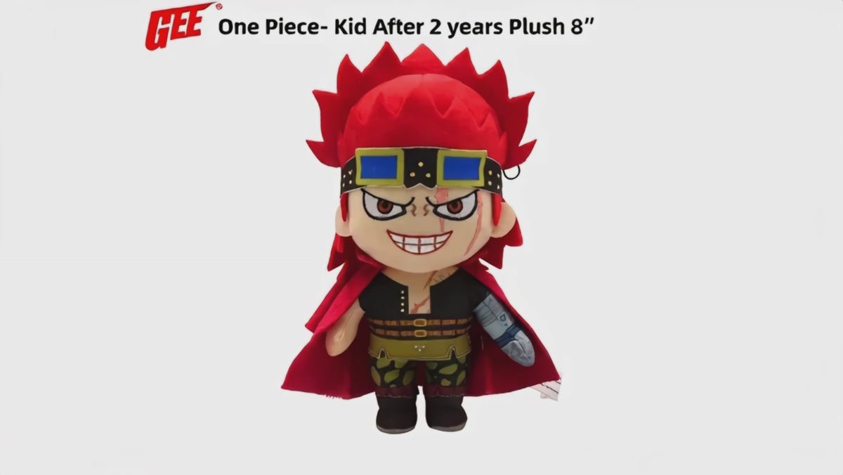One Piece - Eustass "Captain" Kid Plush 8" H