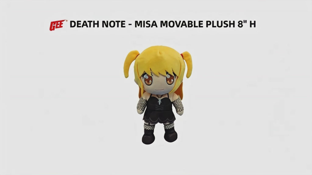 DEATH NOTE - MISA MOVABLE PLUSH 8" H
