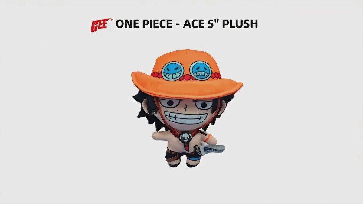 One Piece - Portgas D. Ace Plush 5"H
