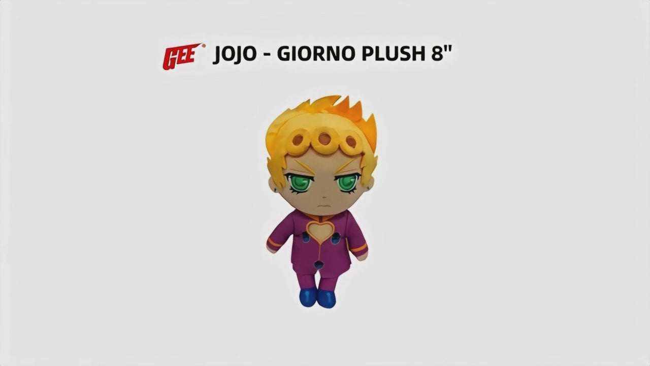 Jojo's S4 - Giorno Giovanna Plush 8"H