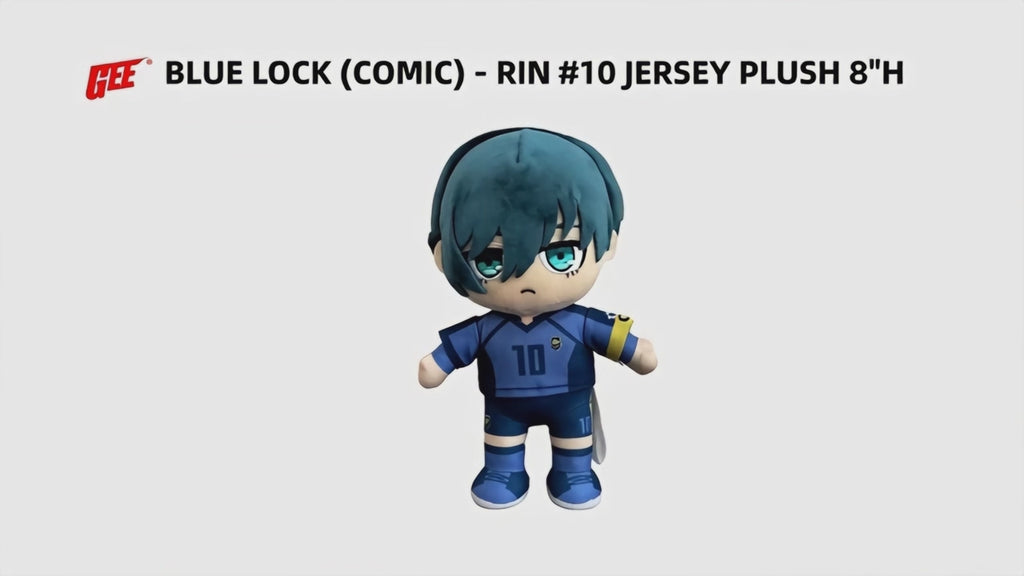 Blue Lock (Manga) - Rin Itoshi #10 Jersey Plush 8"