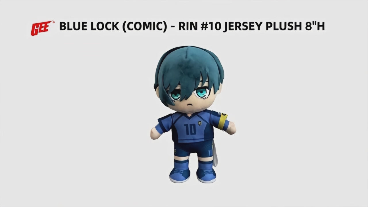 Blue Lock (Manga) - Rin Itoshi #10 Jersey Plush 8"