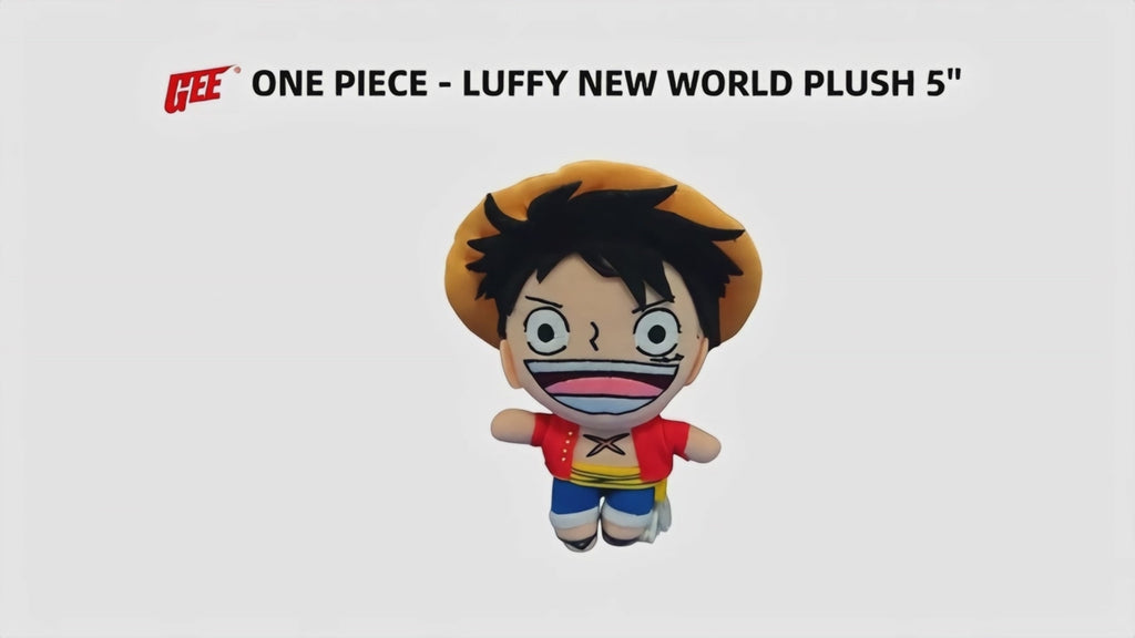 One Piece - Monkey D. Luffy New World Plush 5"H