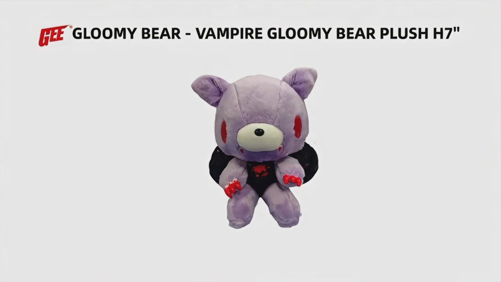 Gloomy Bear - Vampire Gloomy Bear Plush 7"H