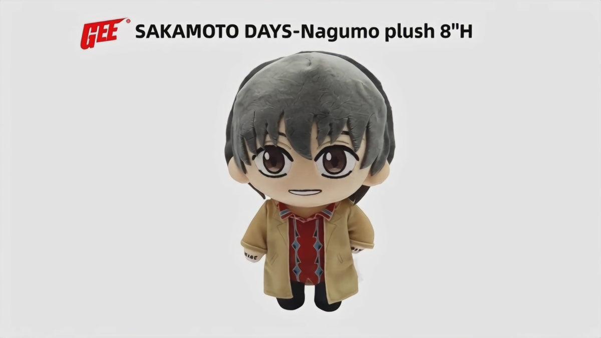 Sakamoto Days - Yoichi Nagumo Plush 8"H
