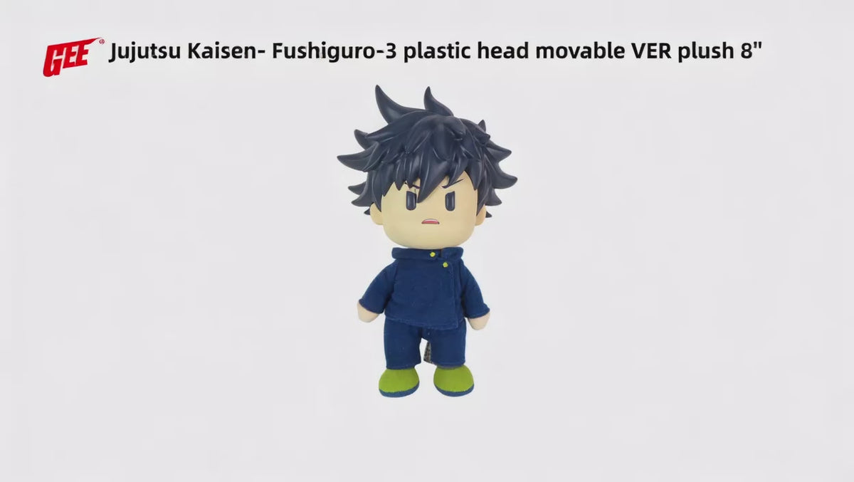 Jujutsu Kaisen - Megumi Fushiguro (Upset) Figurekey Plush 8"H