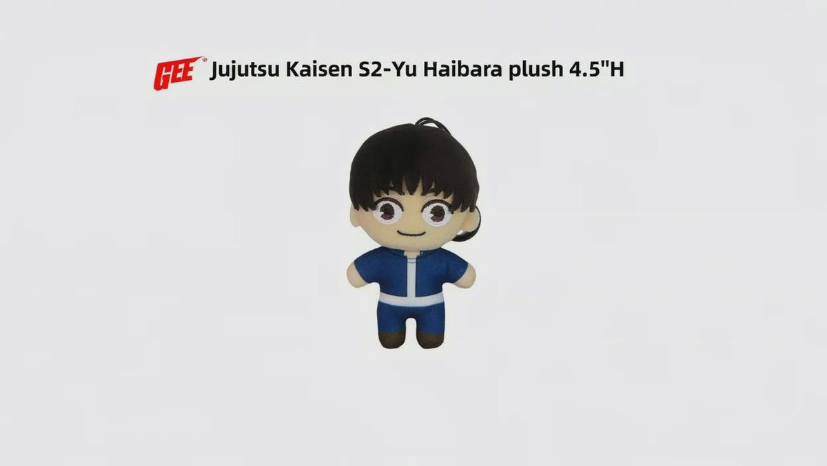 Jujutsu Kaisen Hidden Inventory Arc - Yuy Haibara Mini Plush w/ Spring Clip 4.5" H