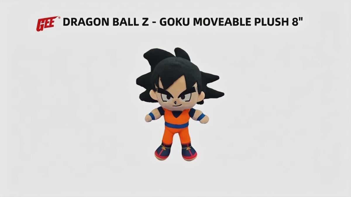 Dragon Ball Z - Son Goku Movable Plush 8"H