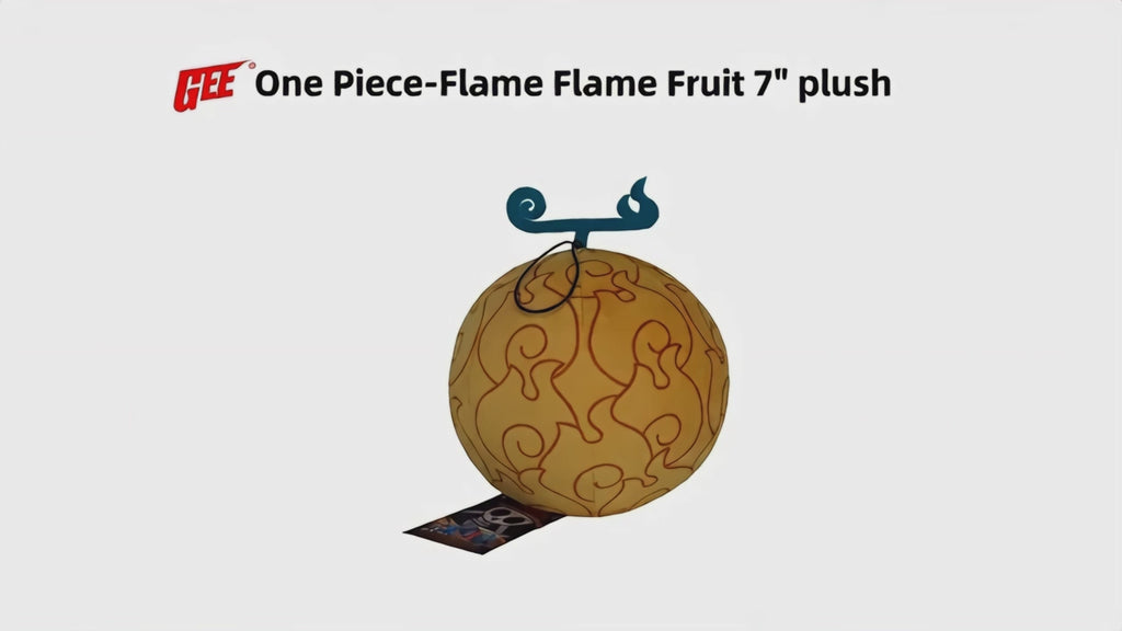 ONE PIECE - FLAME FLAME FRUIT PLUSH 7" H