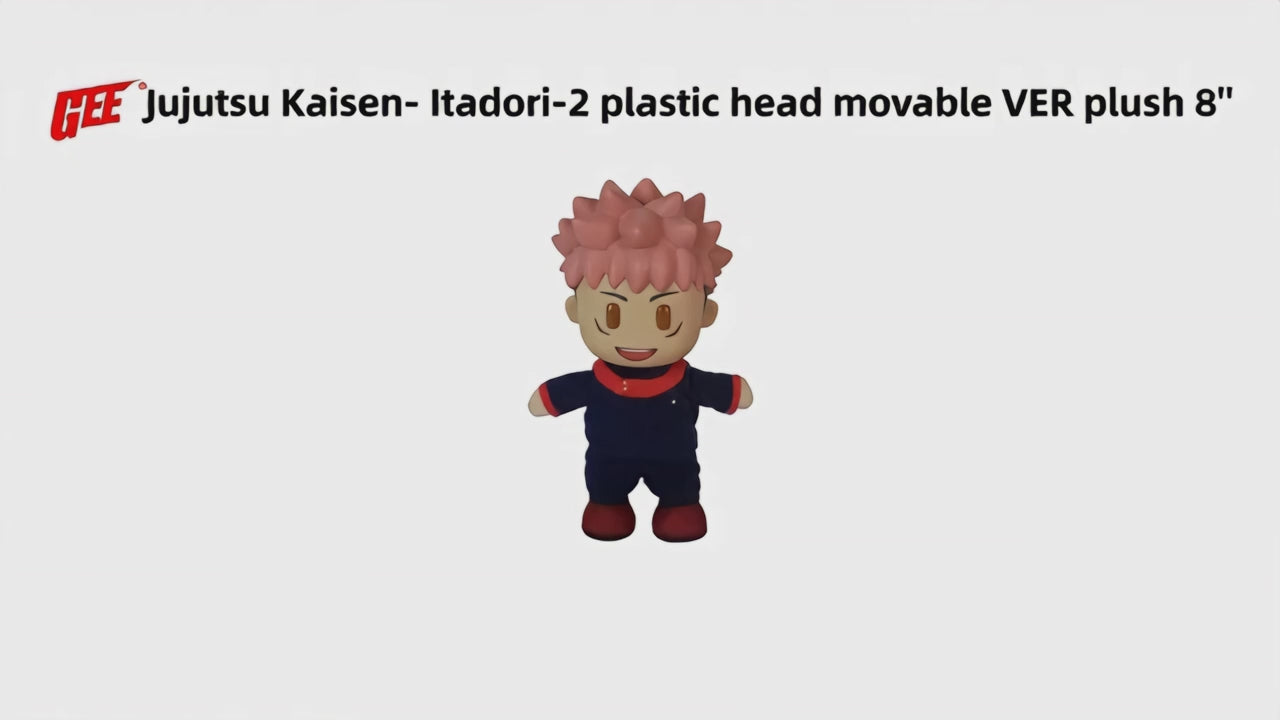 Jujutsu Kaisen - Yuji Itadori 2 Figurekey Plush 8"H