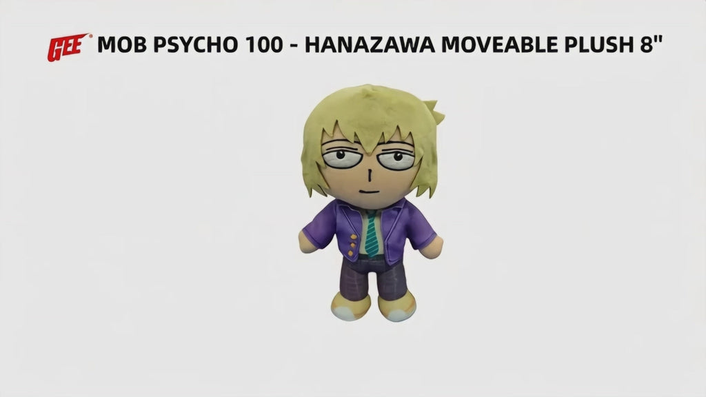 Mob Psycho 100 - Teruki Hanazawa Movable Plush 7.5"H