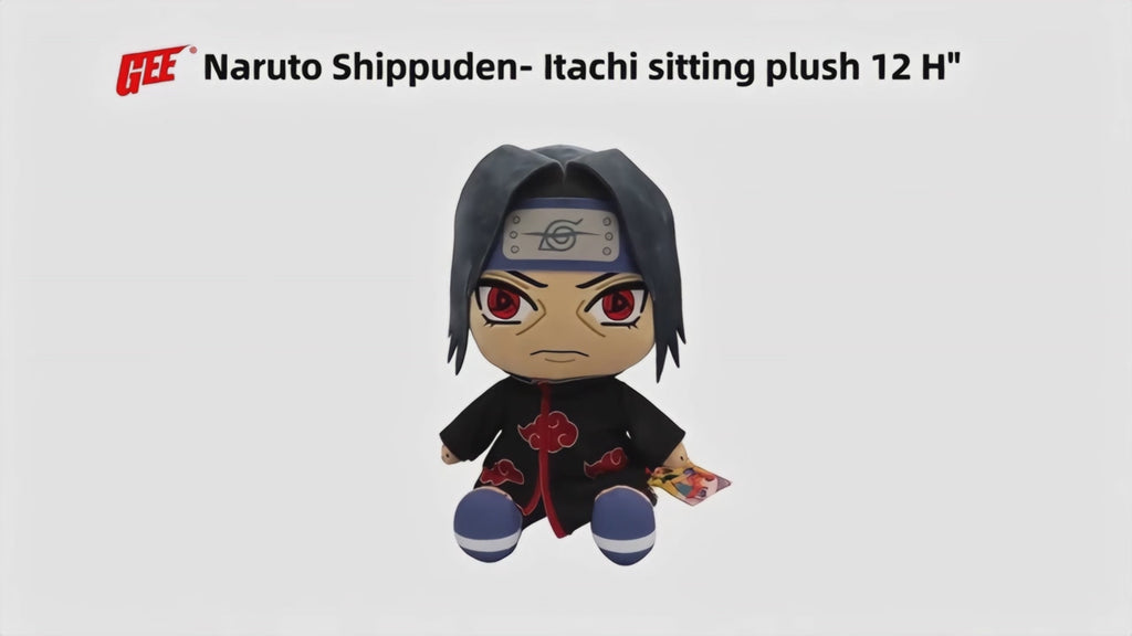 NARUTO - ITACHI SITTING PLUSH 12" H