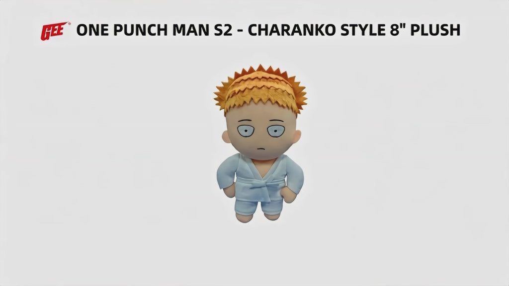 One Punch Man S2 - Charanko Style Saitama Plush 8"H