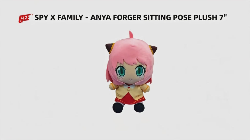 Spy X Family - Anya Forger Sitting Pose Plush 7"H