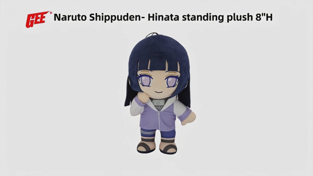 NARUTO SHIPPUDEN - HINATA STANDING PLUSH 8"H