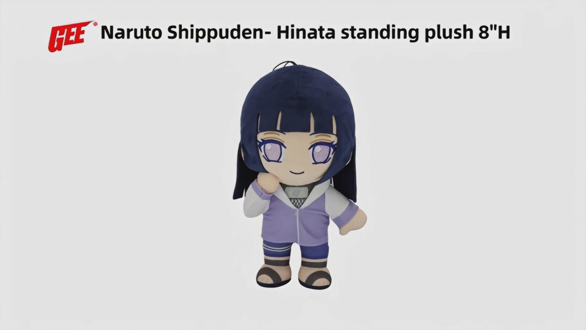 NARUTO SHIPPUDEN - HINATA STANDING PLUSH 8"H