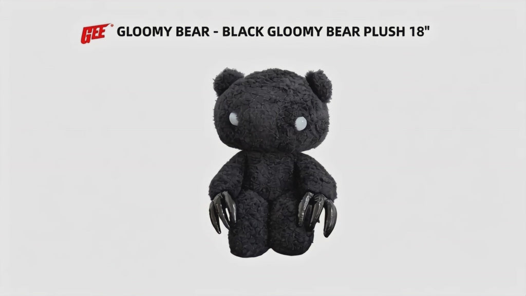 Gloomy Bear - Black Gloomy Bear Plush 18"H