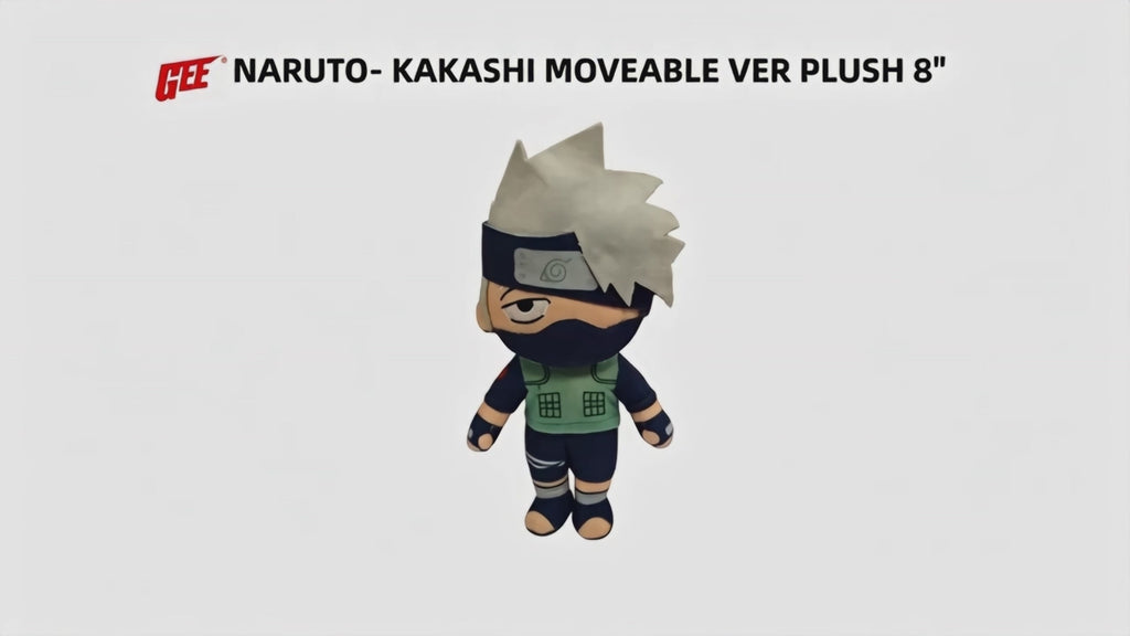 Naruto - Kakashi Hatake Movable Ver Plush 8"H