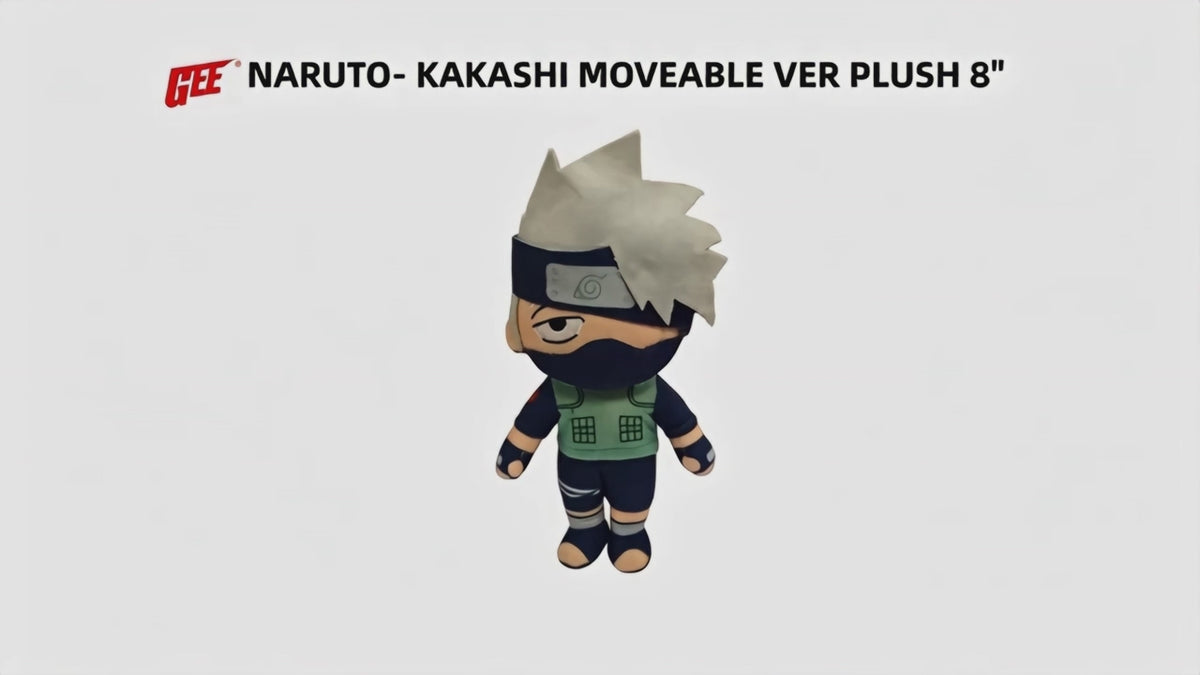Naruto - Kakashi Hatake Movable Ver Plush 8"H