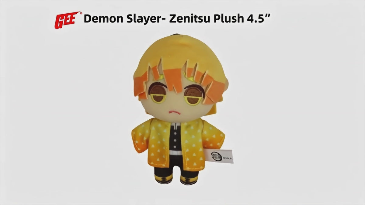 Demon Slayer - Zenitsu Agatsuma Mini Plush w/ Spring Hook 4.5" H