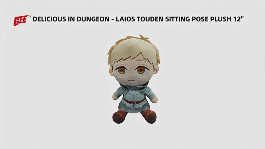 DELICIOUS IN DUNGEON -  LAIOS TOUDEN SITTING POSE PLUSH 12''