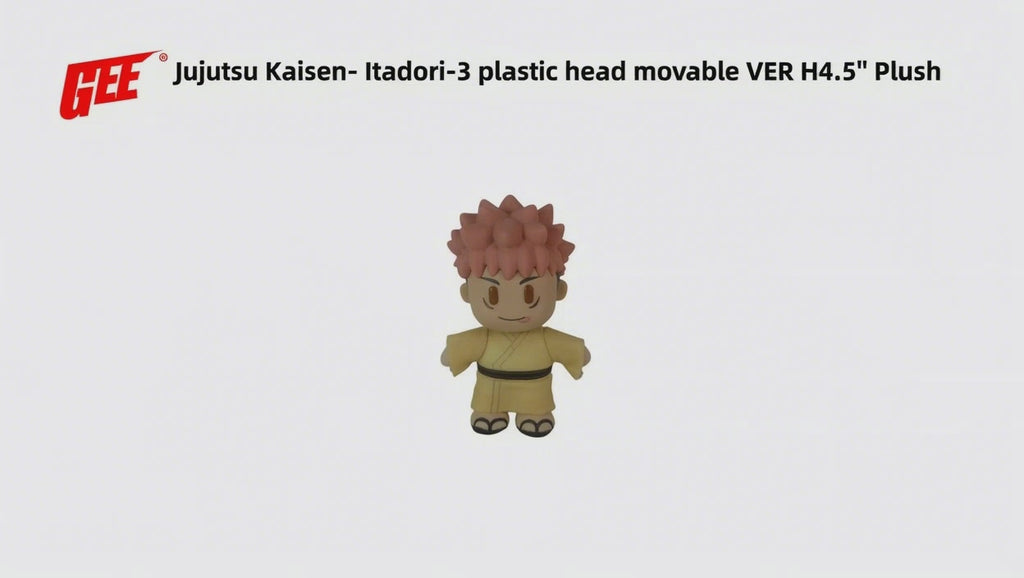 Jujutsu Kaisen - Yuji Itadori (Kimono) FigureKey Plush 4.5" H