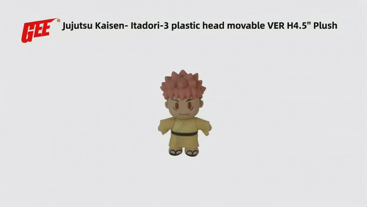 Jujutsu Kaisen - Yuji Itadori (Kimono) FigureKey Plush 4.5" H
