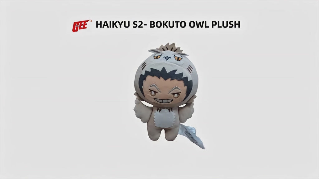 Haikyuu!! S2 - Kotaro Bokuto Owl Plush 6"H