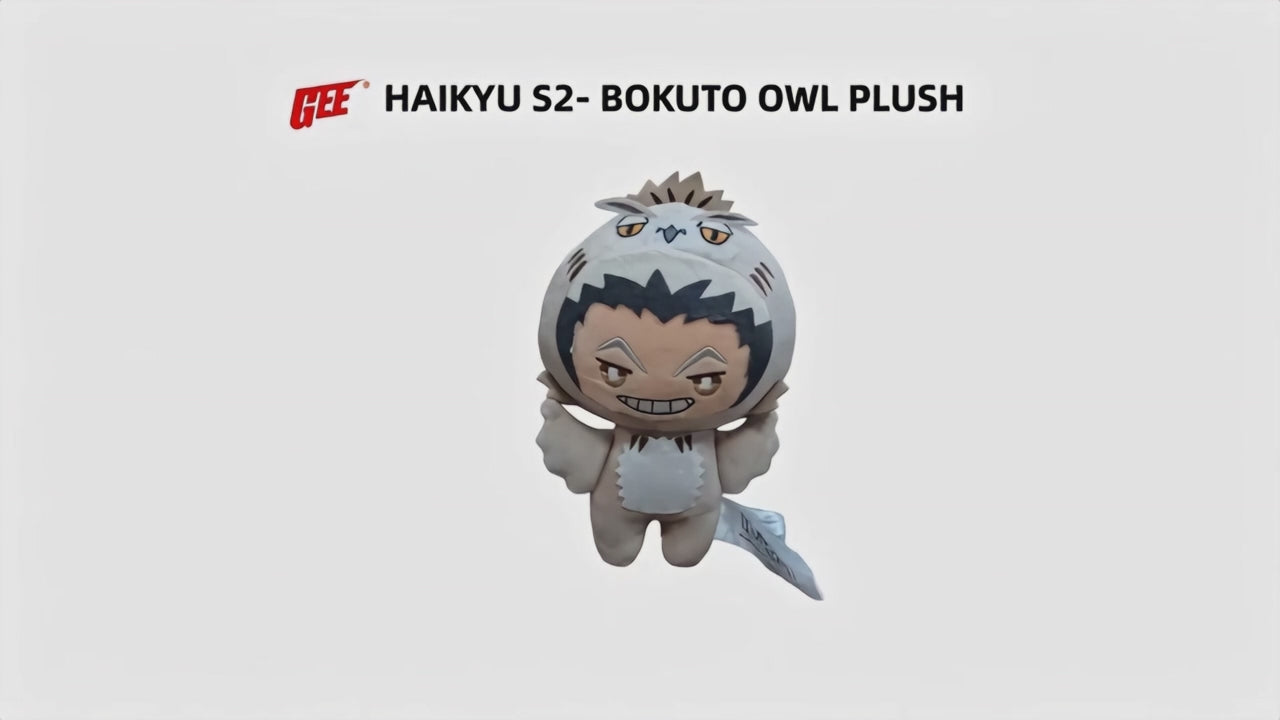 Haikyuu!! S2 - Kotaro Bokuto Owl Plush 6"H