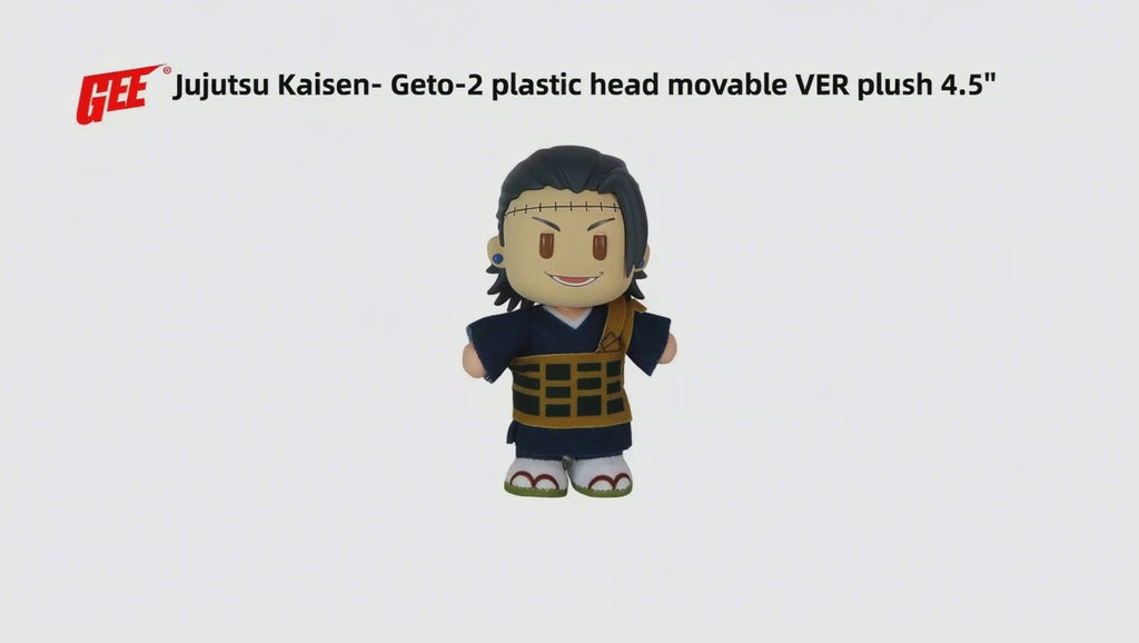 Jujutsu Kaisen - Suguru Geto (Confident) Figurekey Plush 4.5" H
