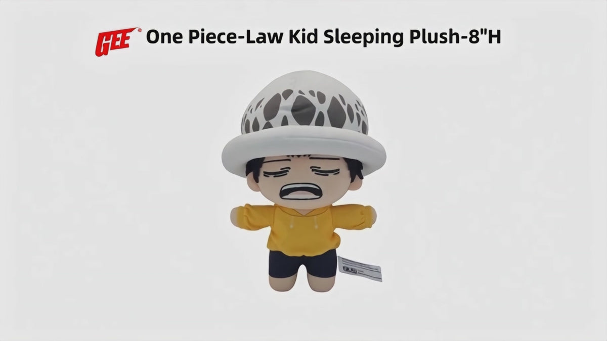 ONE PIECE - LAW KID SSLEEPING PLUSH 8"H