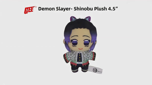 Demon Slayer - Shinobu Kocho Mini Plush w/ Spring Clip 4.5
