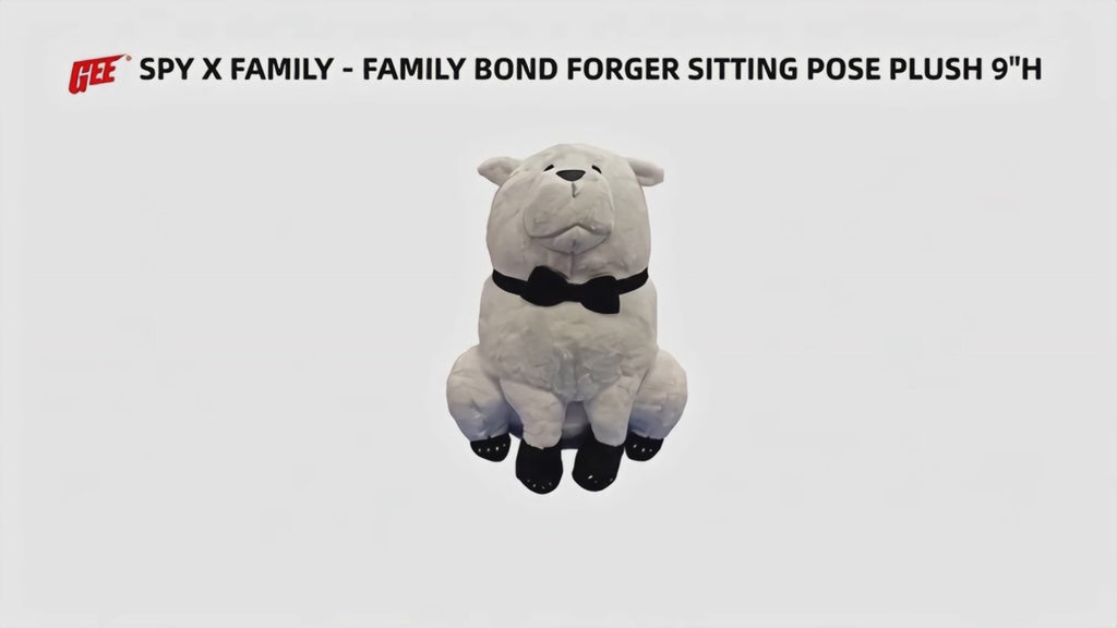 SPY X FAMILY - FAMILY BOND FORGER SITTING POSE PLUSH 9"H