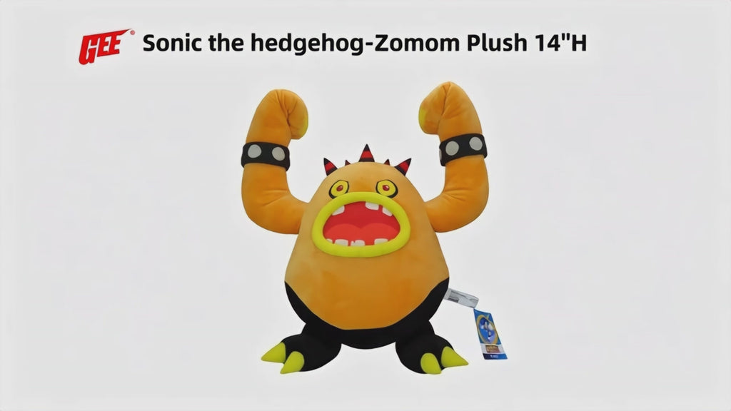 Sonic the Hedgehog - Zomom Plush 14''H