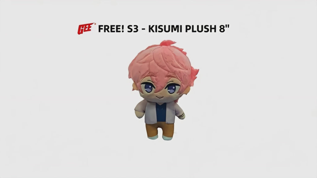 Free! S3 - Kisumi Shigino Plush 8"H